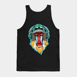 Mandrill Monkey Tank Top